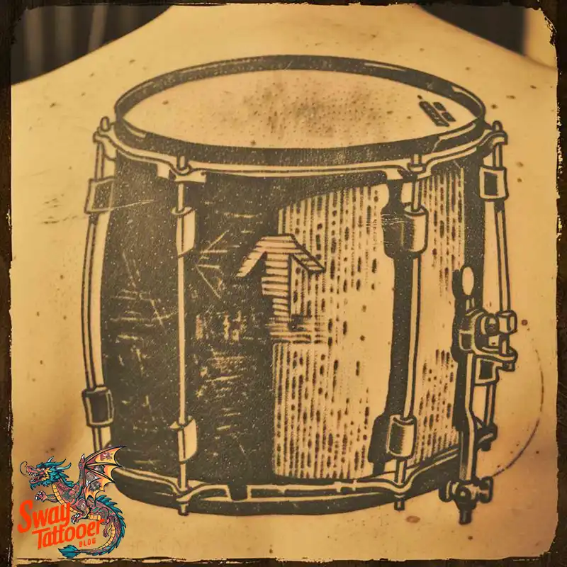 Drummer tattoo