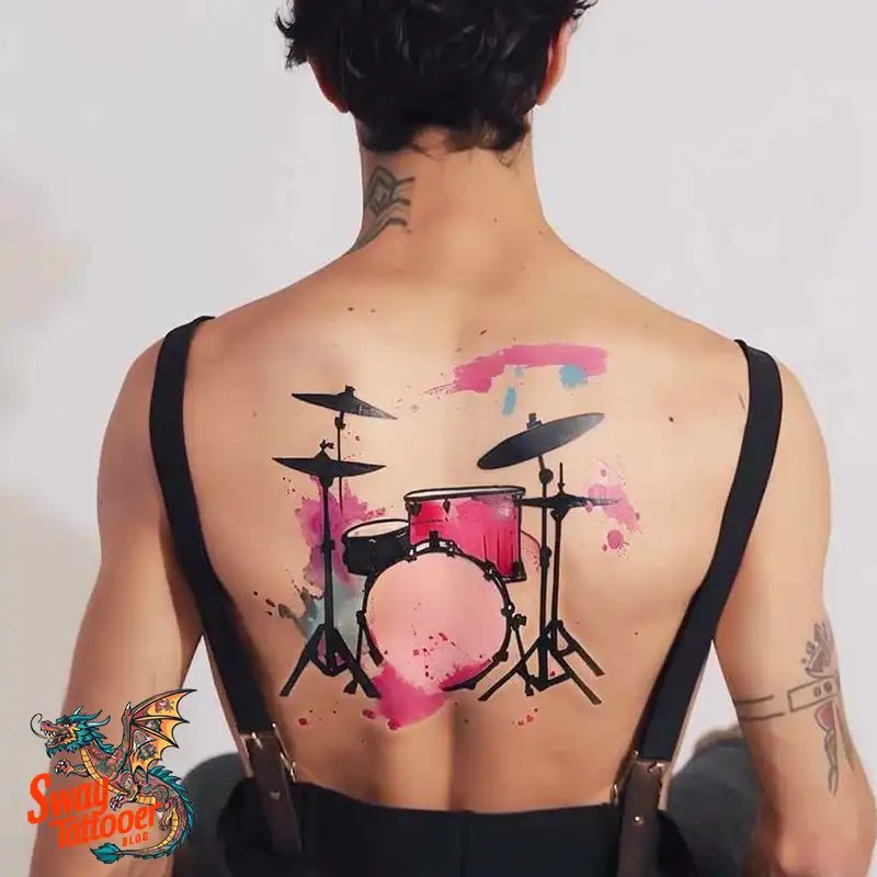 Drummer tattoo