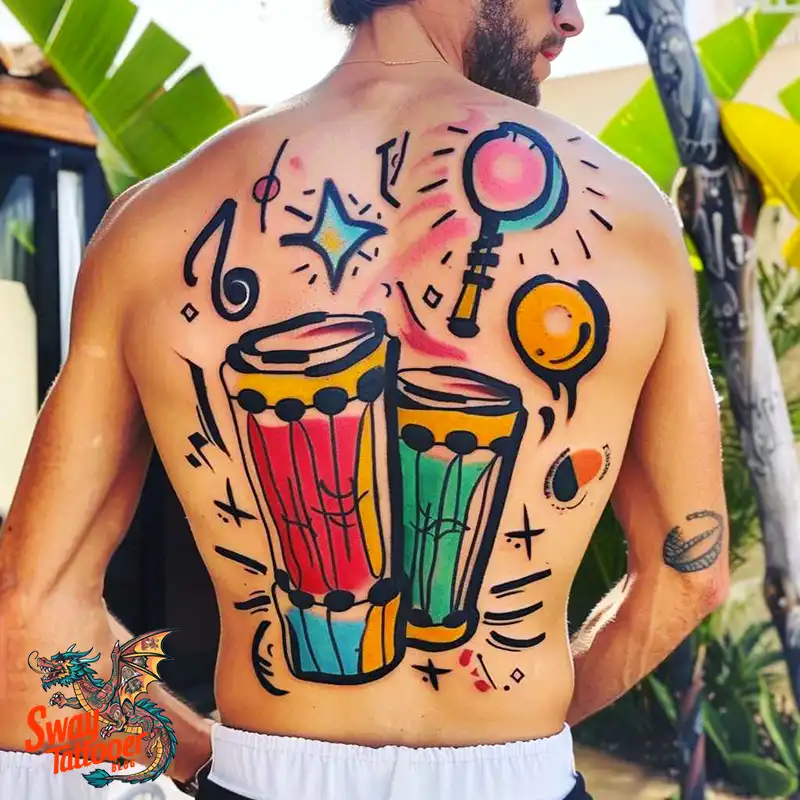 Drummer tattoo