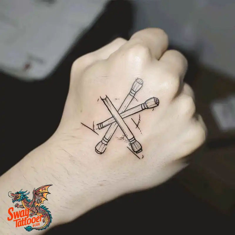 Drummer tattoo