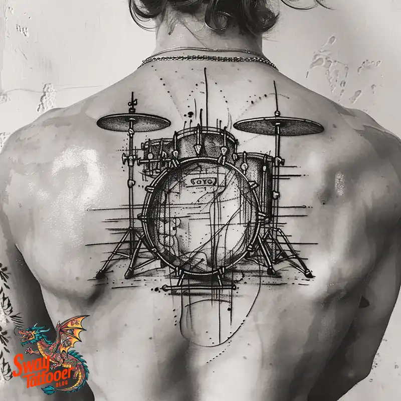 Drummer tattoo