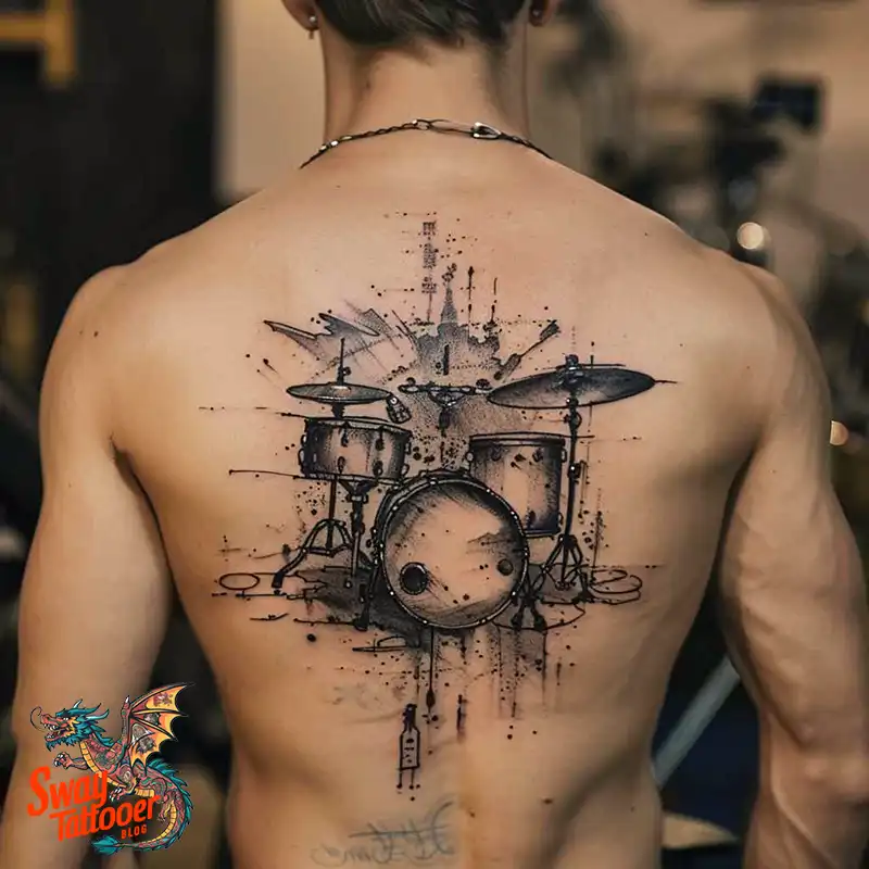 Drummer tattoo