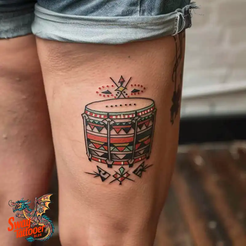 Drummer tattoo