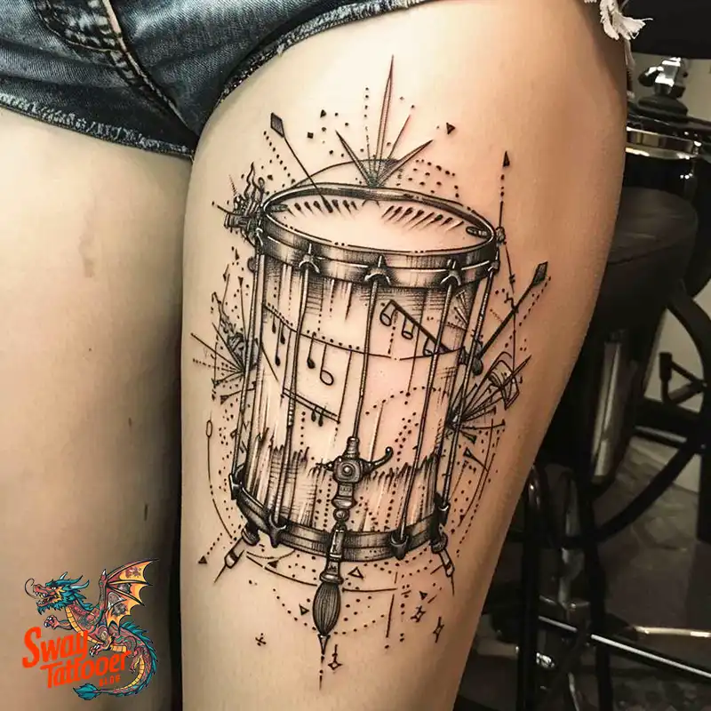 Drummer tattoo