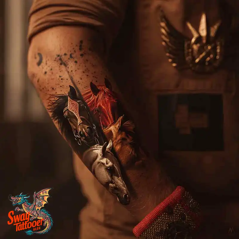 75 Four Horsemen Tattoos: Symbolism, Design Ideas & Meaning 65 four horsemen tattoo