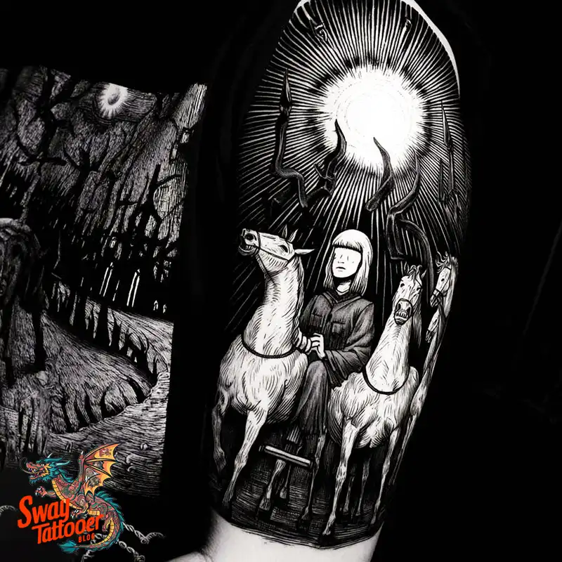 75 Four Horsemen Tattoos: Symbolism, Design Ideas & Meaning 56 four horsemen tattoo