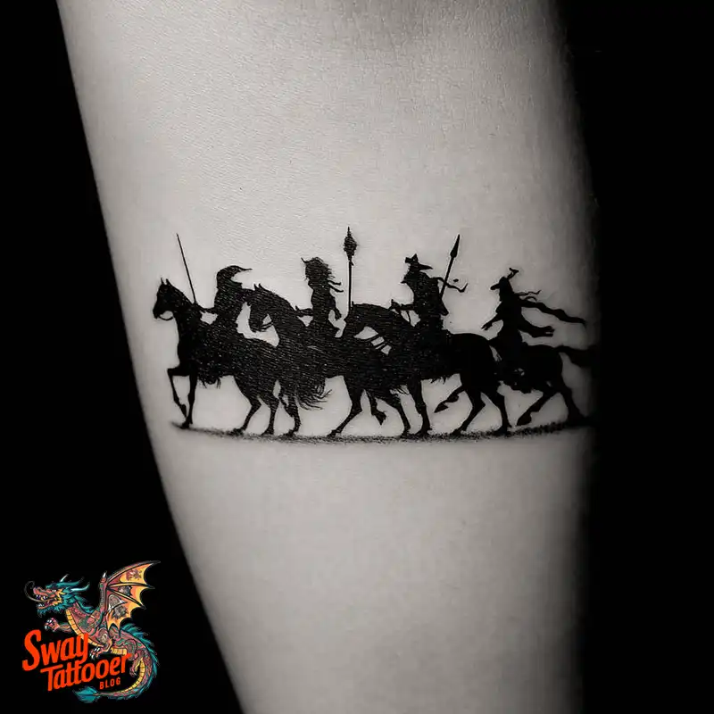 75 Four Horsemen Tattoos: Symbolism, Design Ideas & Meaning 51 four horsemen tattoo