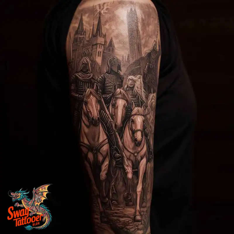 75 Four Horsemen Tattoos: Symbolism, Design Ideas & Meaning 11 4 horsemen tattoo