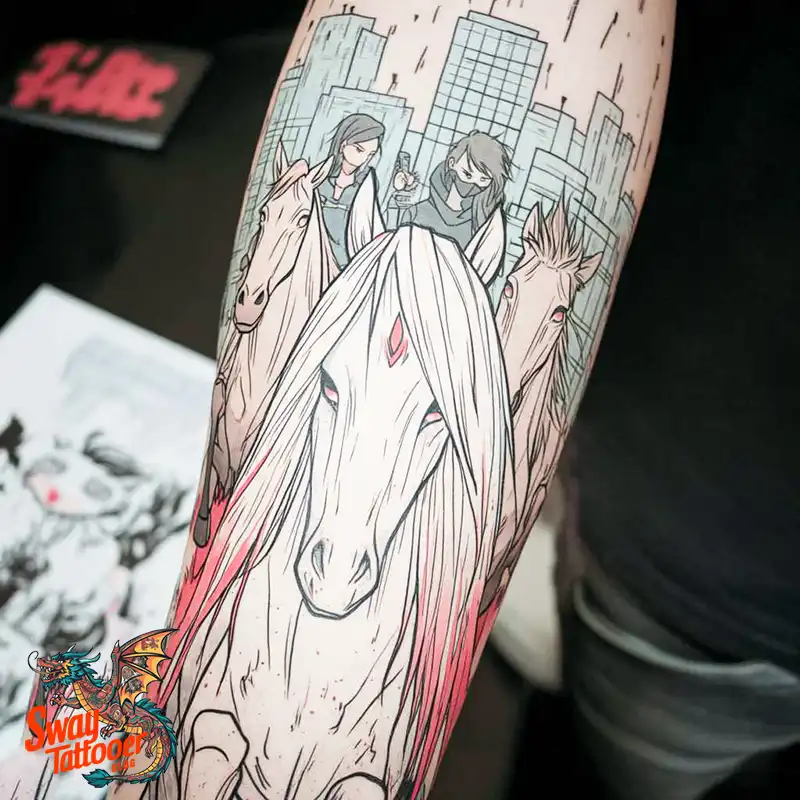 75 Four Horsemen Tattoos: Symbolism, Design Ideas & Meaning 10 4 horsemen tattoo
