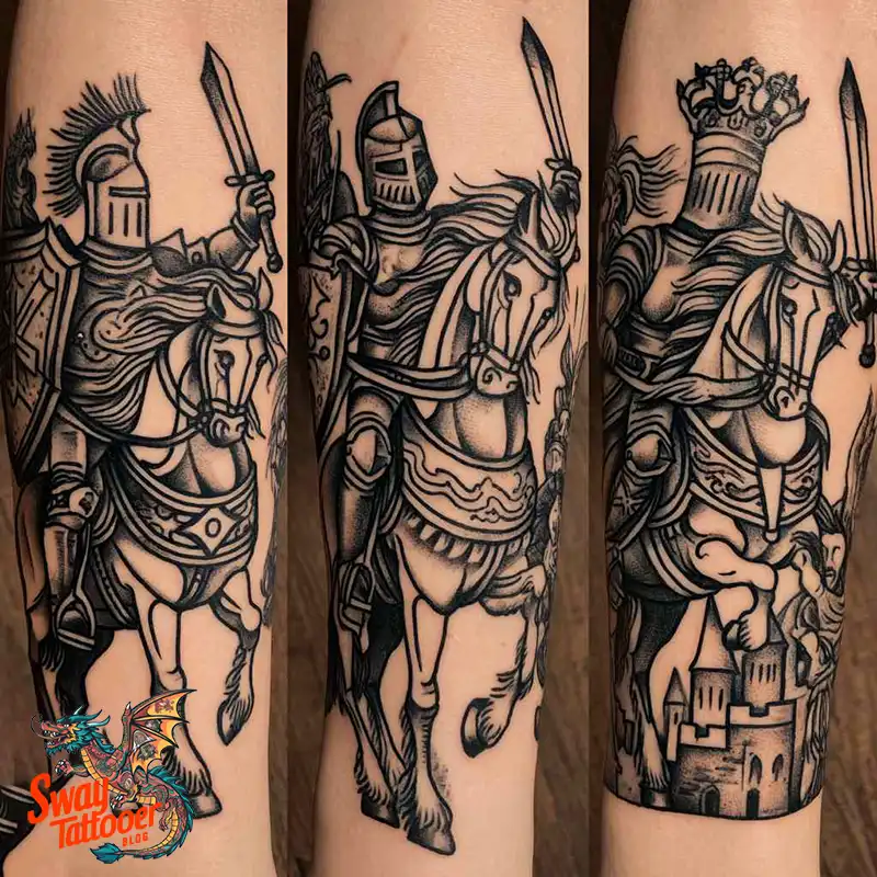 75 Four Horsemen Tattoos: Symbolism, Design Ideas & Meaning 2 4 horsemen tattoo