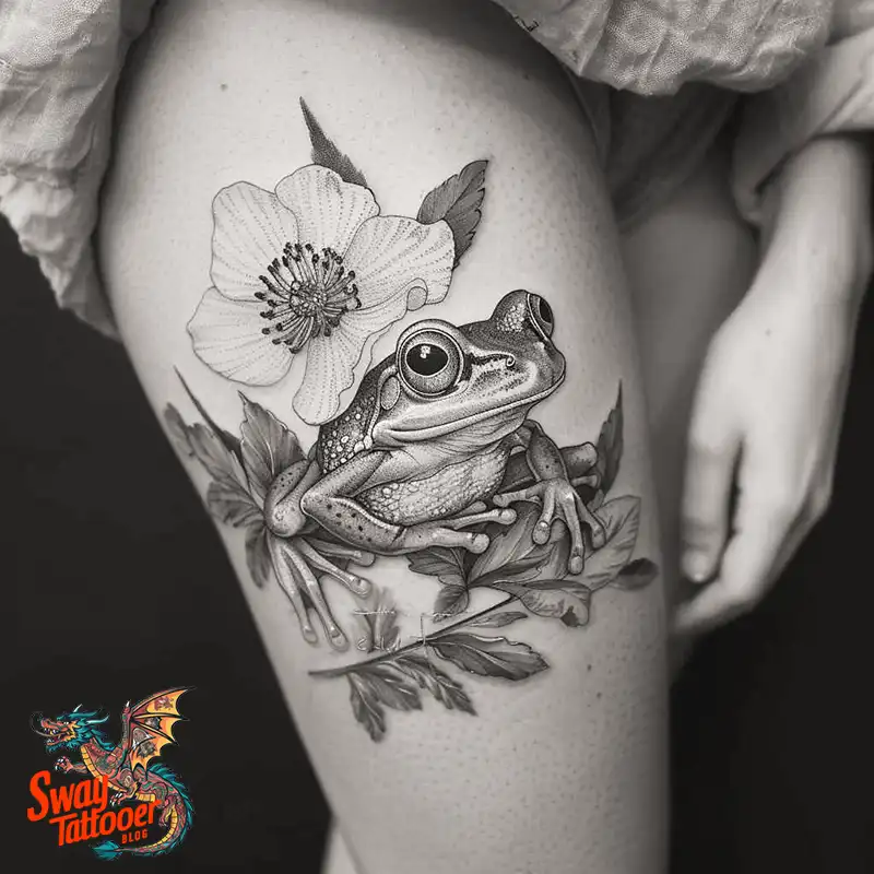 150 Best Frog Tattoo Ideas: Unique Designs for You 152 frog15