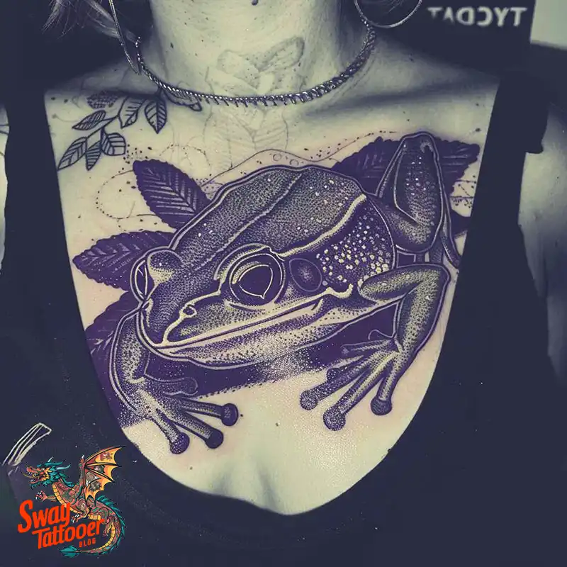 150 Best Frog Tattoo Ideas: Unique Designs for You 106 frog36
