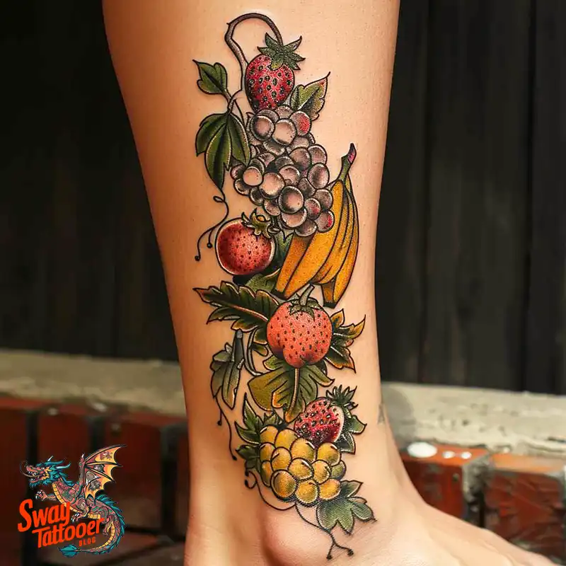 100 Fruit Tattoo Designs: Symbolism, Designs & Tips 116 Fruit tattoo