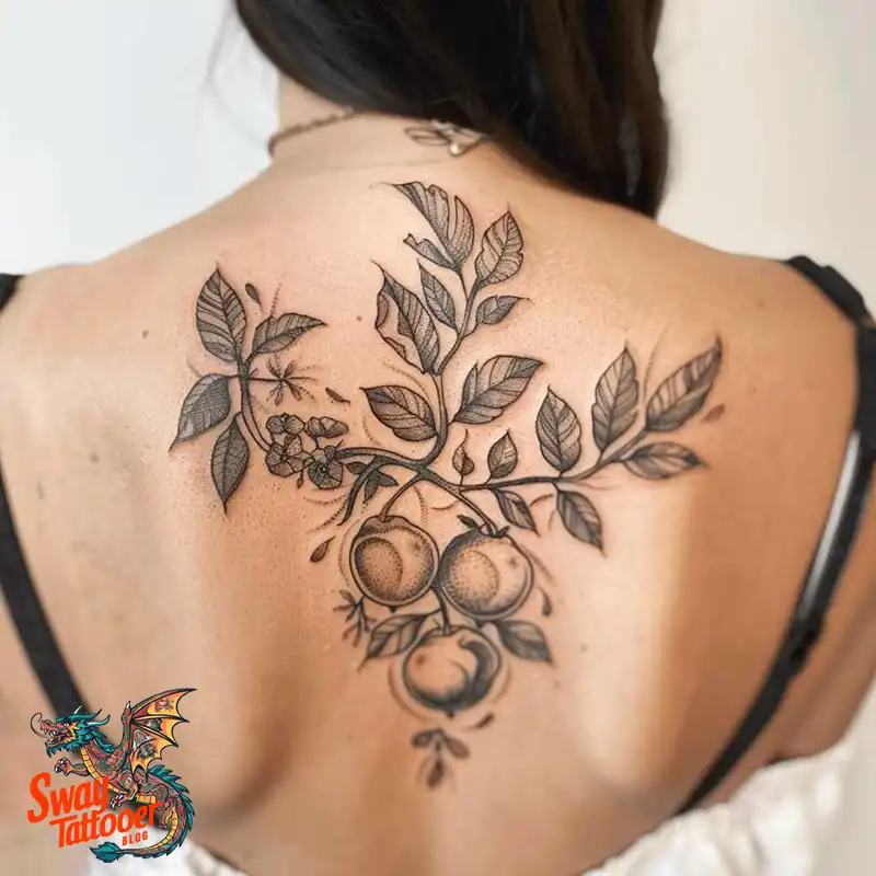100 Fruit Tattoo Designs: Symbolism, Designs & Tips 8 Mixed fruit tattoo