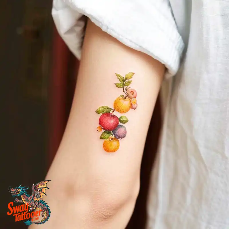 100 Fruit Tattoo Designs: Symbolism, Designs & Tips 96 Fruit tattoo