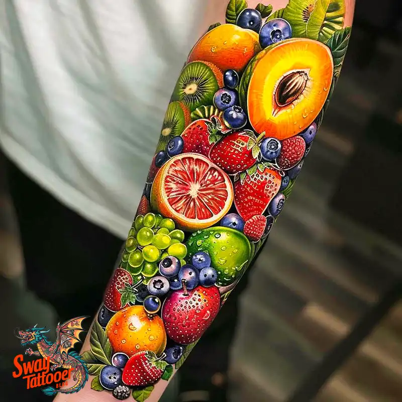 100 Fruit Tattoo Designs: Symbolism, Designs & Tips 98 Fruit tattoo