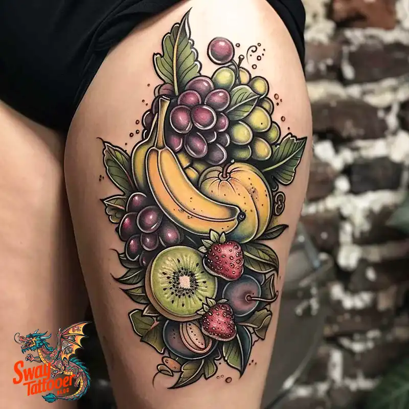 100 Fruit Tattoo Designs: Symbolism, Designs & Tips 99 Fruit tattoo
