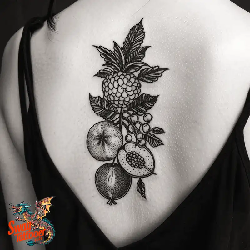 100 Fruit Tattoo Designs: Symbolism, Designs & Tips 92 Fruit tattoo