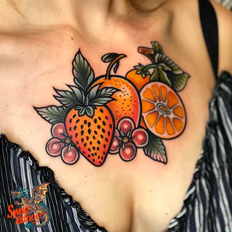 100 Fruit Tattoo Designs: Symbolism, Designs & Tips 112 Fruit tattoo
