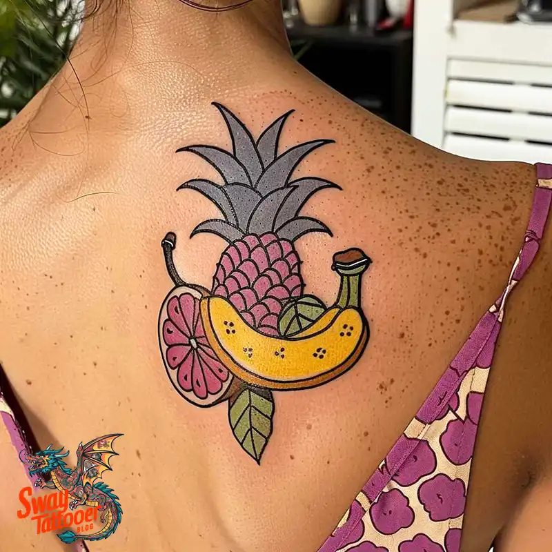 100 Fruit Tattoo Designs: Symbolism, Designs & Tips 74 Fruit tattoo