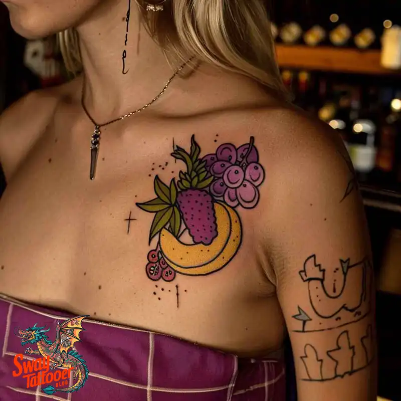 100 Fruit Tattoo Designs: Symbolism, Designs & Tips 78 Fruit tattoo
