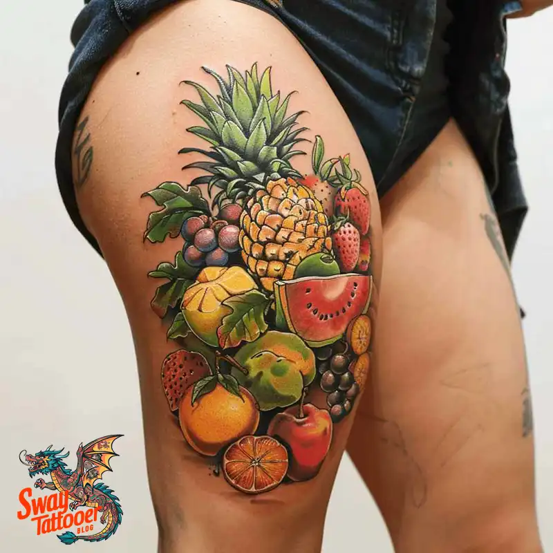 100 Fruit Tattoo Designs: Symbolism, Designs & Tips 56 Fruit tattoo