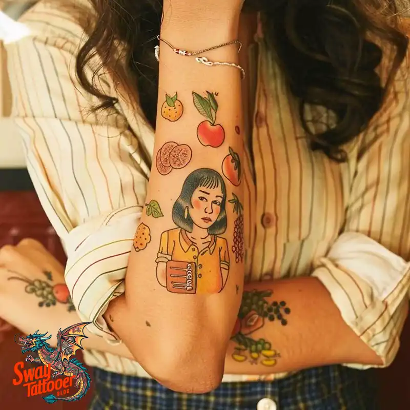100 Fruit Tattoo Designs: Symbolism, Designs & Tips 50 Fruit tattoo