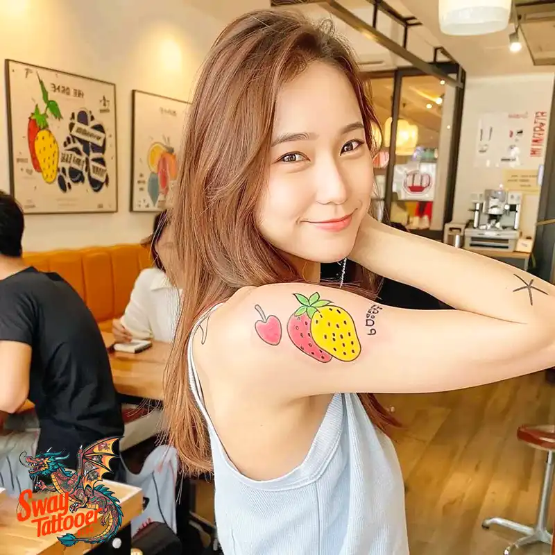 100 Fruit Tattoo Designs: Symbolism, Designs & Tips 41 Fruit tattoo