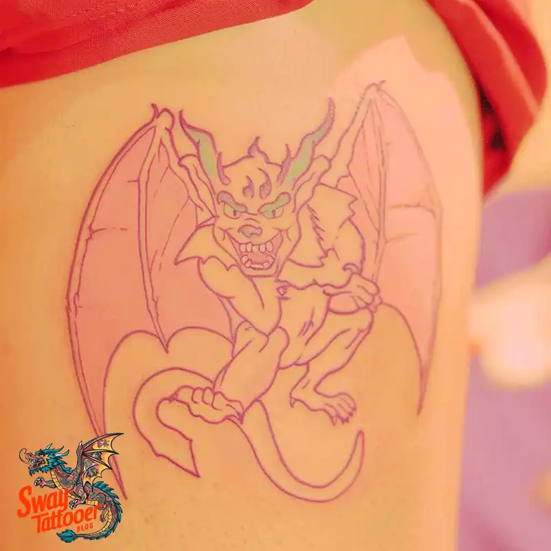 140 Gargoyle Tattoo Designs: Mythic Ink with Gothic Appeal 137 gargoyle tattoo