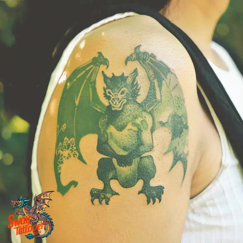 140 Gargoyle Tattoo Designs: Mythic Ink with Gothic Appeal 34 gargoyle tattoo