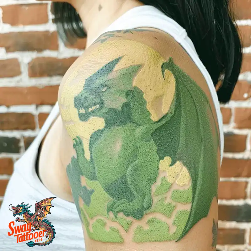 140 Gargoyle Tattoo Designs: Mythic Ink with Gothic Appeal 33 gargoyle tattoo