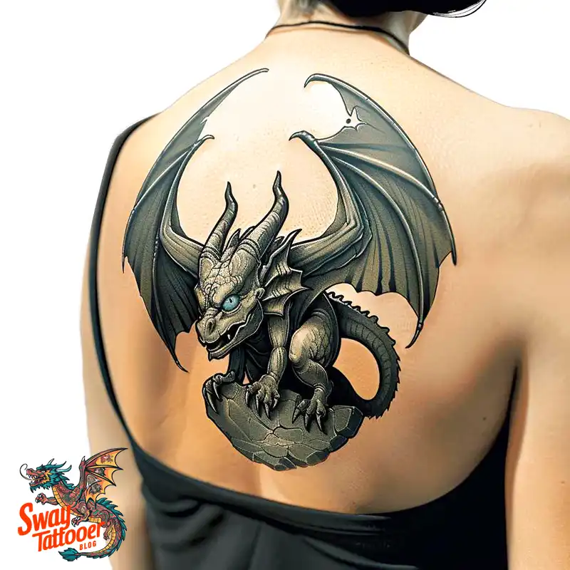 140 Gargoyle Tattoo Designs: Mythic Ink with Gothic Appeal 24 gargoyle tattoo