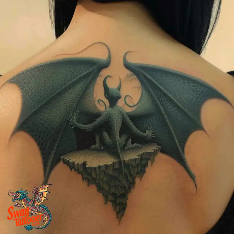 140 Gargoyle Tattoo Designs: Mythic Ink with Gothic Appeal 17 gargoyle tattoo