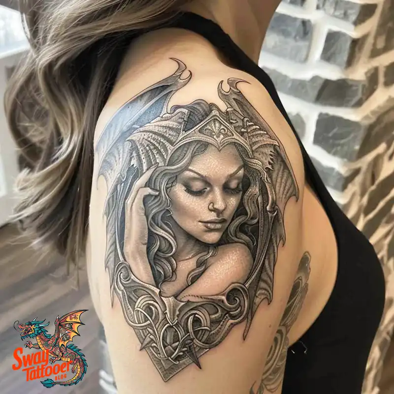 140 Gargoyle Tattoo Designs: Mythic Ink with Gothic Appeal 2 gargoyle tattoo