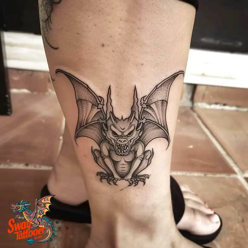 140 Gargoyle Tattoo Designs: Mythic Ink with Gothic Appeal 124 gargoyle tattoo