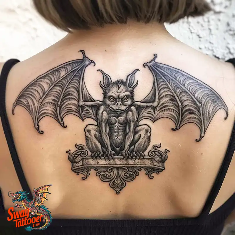 140 Gargoyle Tattoo Designs: Mythic Ink with Gothic Appeal 115 gargoyle tattoo