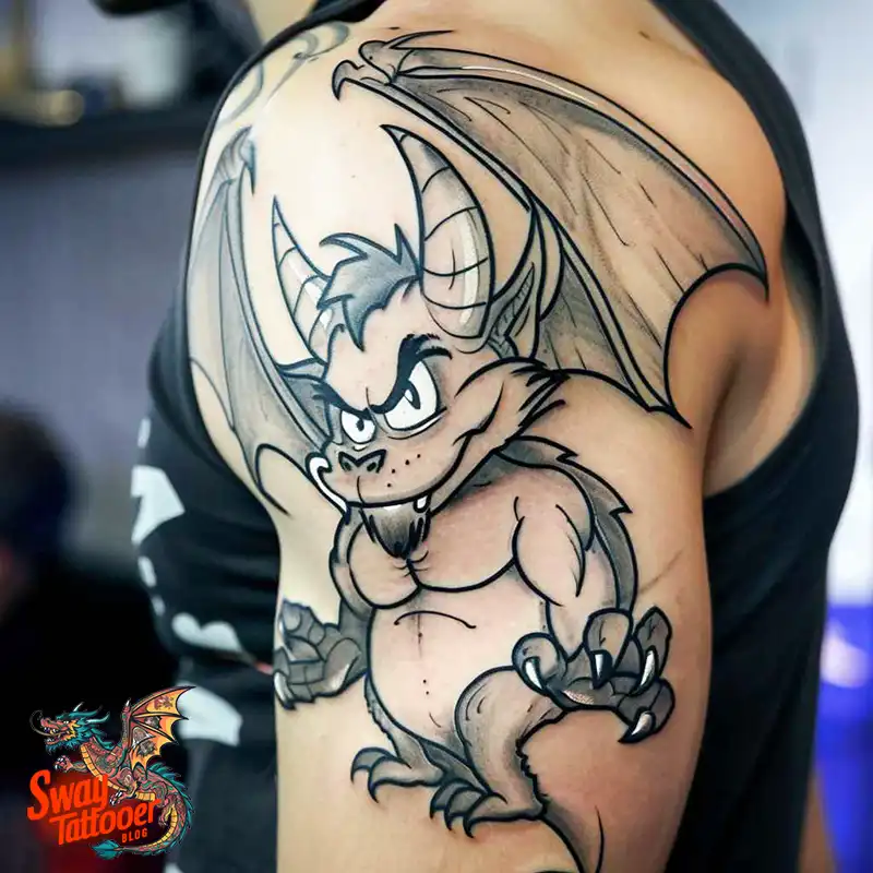 140 Gargoyle Tattoo Designs: Mythic Ink with Gothic Appeal 108 gargoyle tattoo