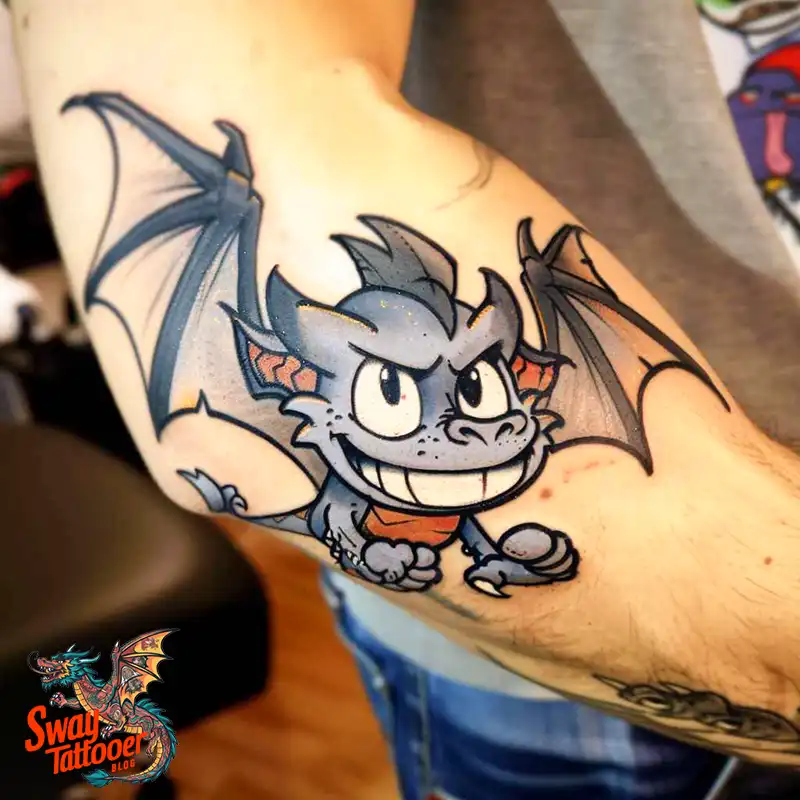 140 Gargoyle Tattoo Designs: Mythic Ink with Gothic Appeal 107 gargoyle tattoo