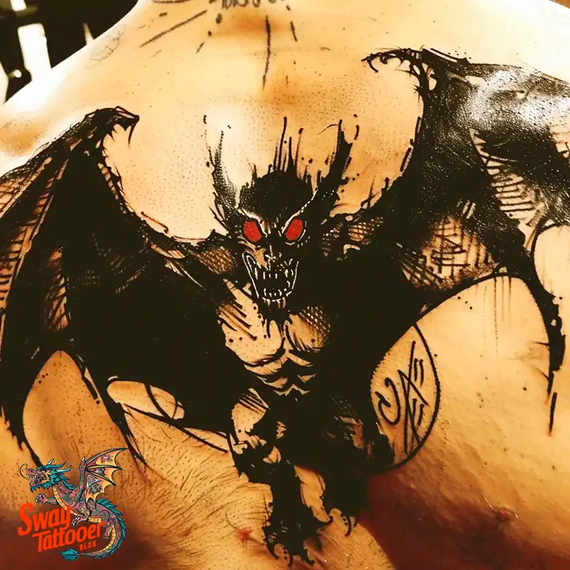 140 Gargoyle Tattoo Designs: Mythic Ink with Gothic Appeal 93 gargoyle tattoo
