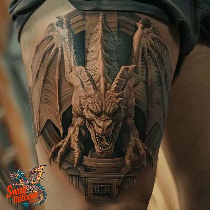 140 Gargoyle Tattoo Designs: Mythic Ink with Gothic Appeal 75 gargoyle tattoo
