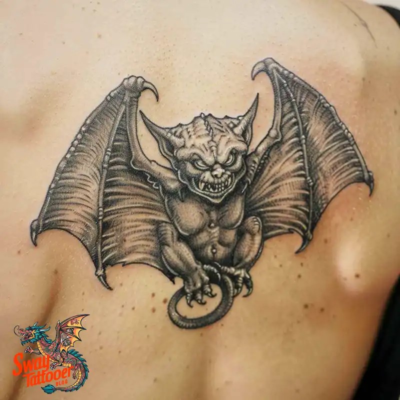 140 Gargoyle Tattoo Designs: Mythic Ink with Gothic Appeal 65 gargoyle tattoo