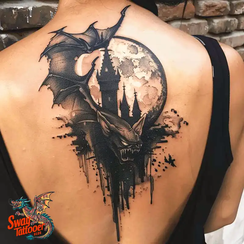 140 Gargoyle Tattoo Designs: Mythic Ink with Gothic Appeal 45 gargoyle tattoo