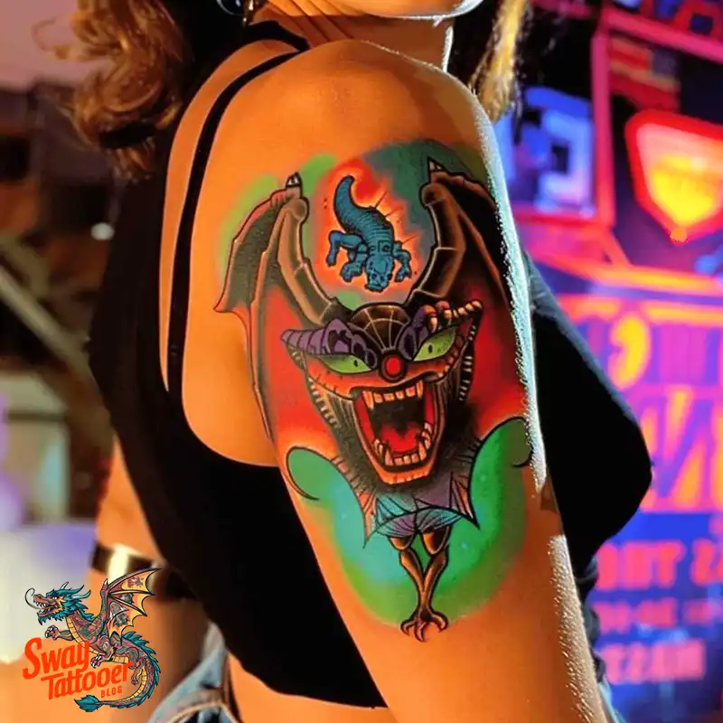 140 Gargoyle Tattoo Designs: Mythic Ink with Gothic Appeal 38 gargoyle tattoo