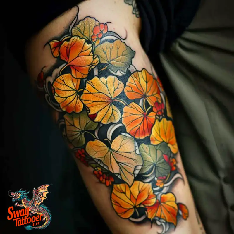 80 Ginkgo Tattoo Design Ideas, Symbolism and Styles 69 Ginkgo Tattoo