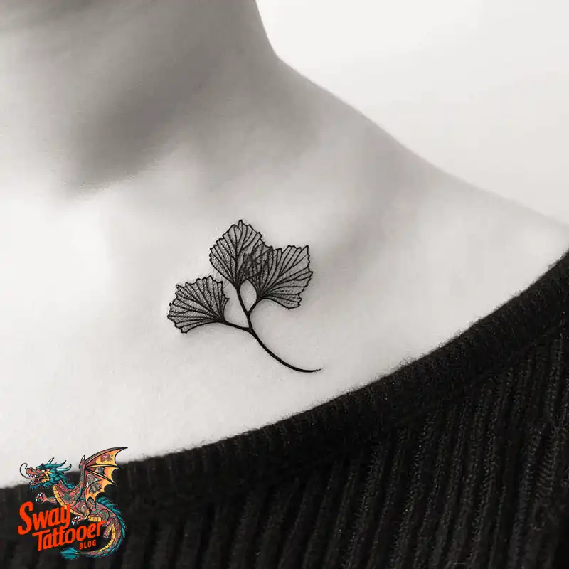 80 Ginkgo Tattoo Design Ideas, Symbolism and Styles 62 Ginkgo Tattoo
