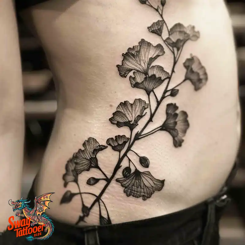 80 Ginkgo Tattoo Design Ideas, Symbolism and Styles 67 Ginkgo Tattoo