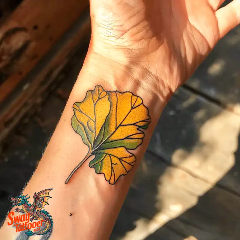 80 Ginkgo Tattoo Design Ideas, Symbolism and Styles 57 Ginkgo Tattoo