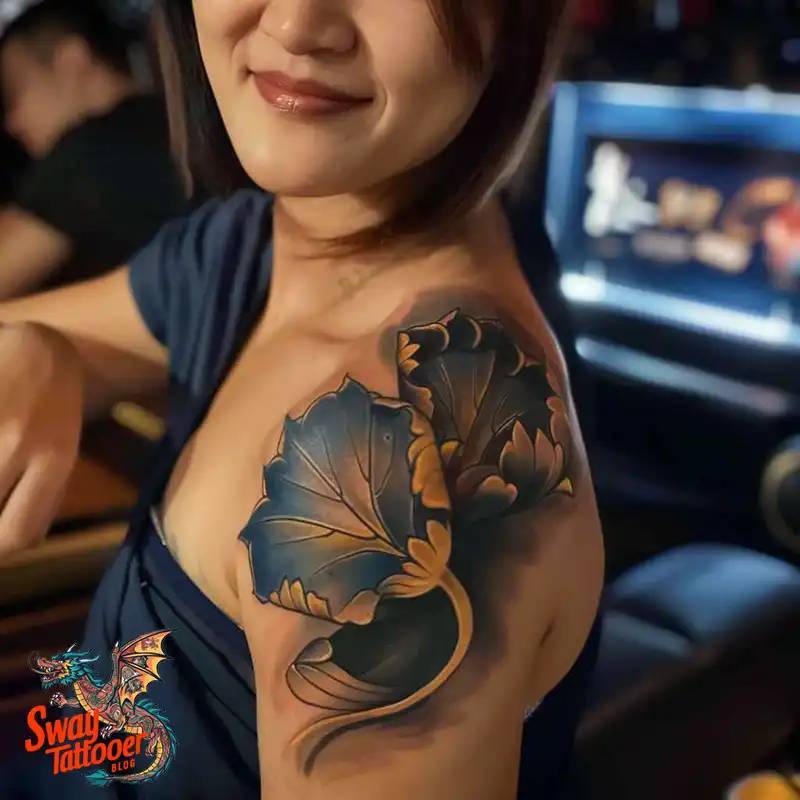 80 Ginkgo Tattoo Design Ideas, Symbolism and Styles 46 Ginkgo Tattoo