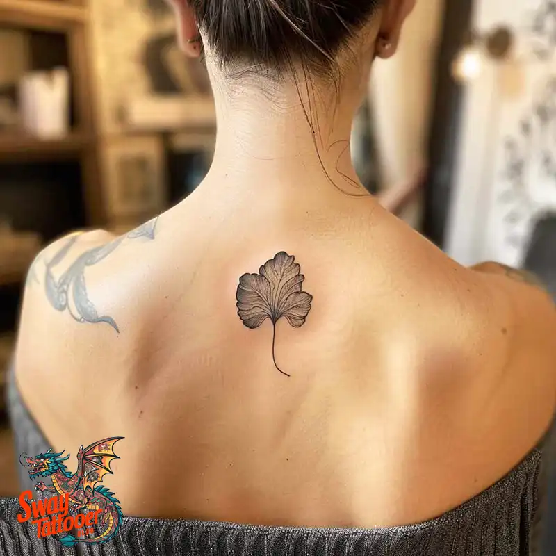 80 Ginkgo Tattoo Design Ideas, Symbolism and Styles 48 Ginkgo Tattoo