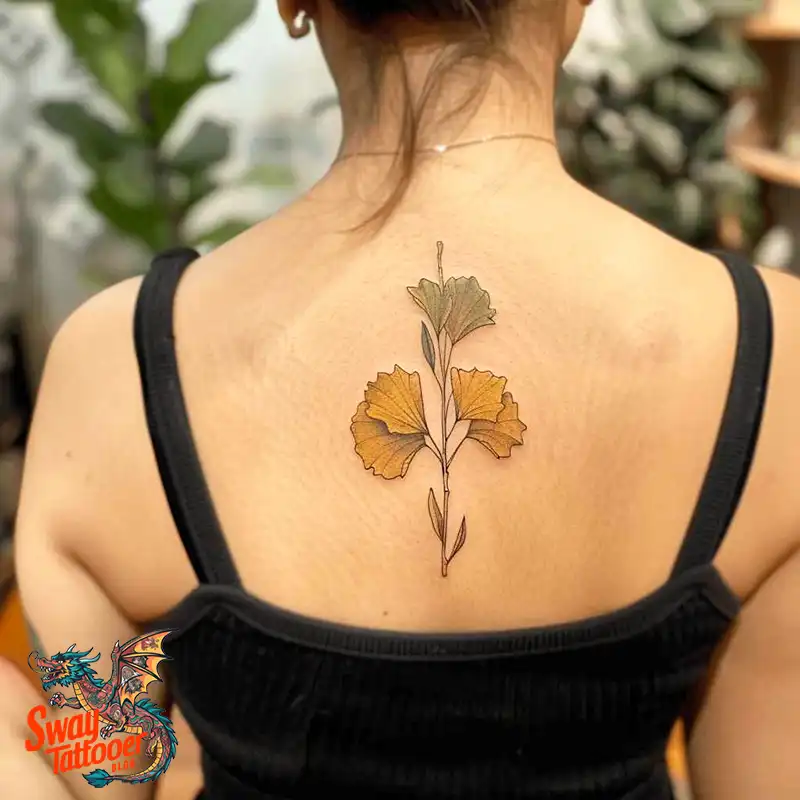 80 Ginkgo Tattoo Design Ideas, Symbolism and Styles 42 Ginkgo Tattoo